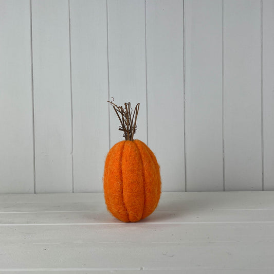 Orange Wool Pumpkin