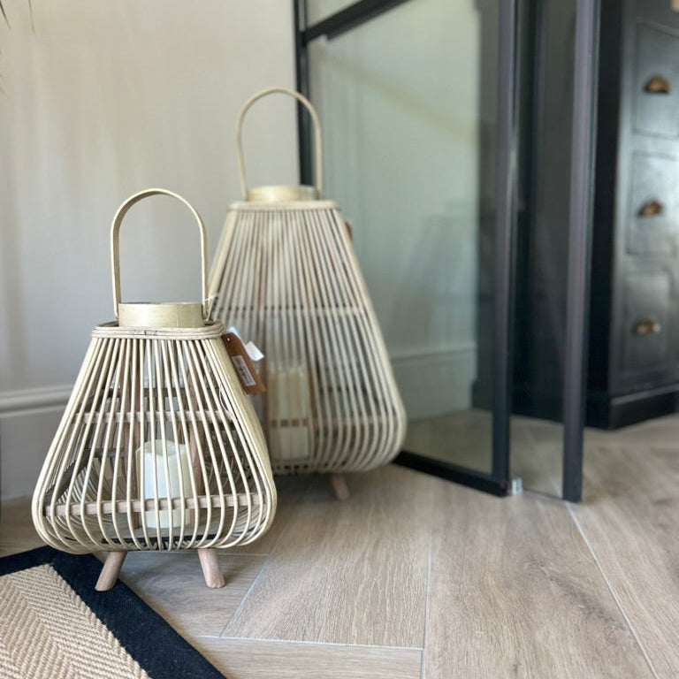 Bamboo Lanterns With Led Candle