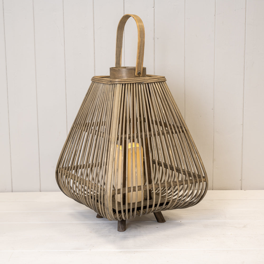 Bamboo Lanterns With Led Candle