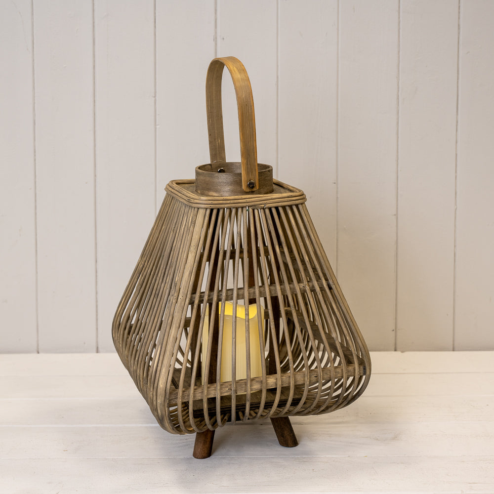 Bamboo Lanterns With Led Candle