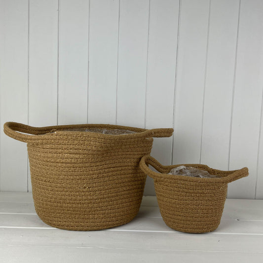 Baskets With Handles