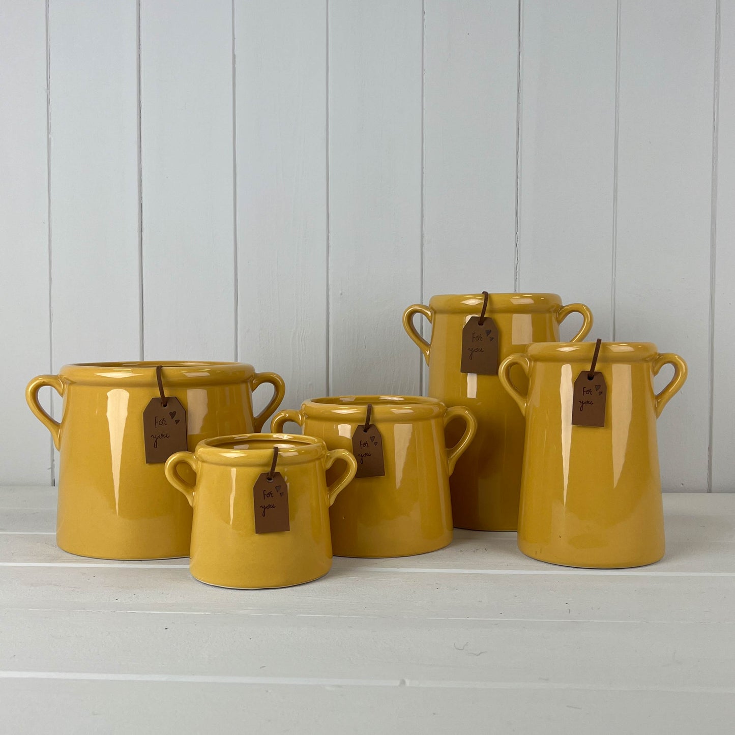 Burnt Yellow Ceramic Collection