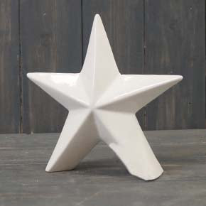 Ceramic Standing Star