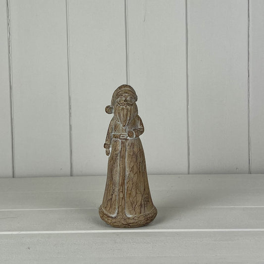 Natural Santa Ornament