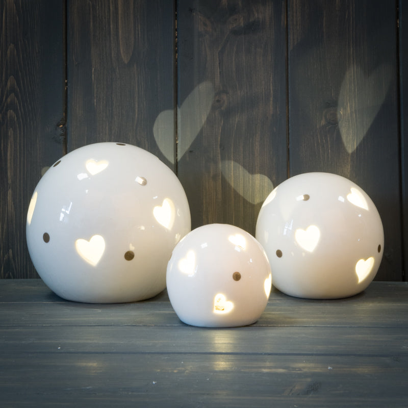 Heart Globe LED 12 cm