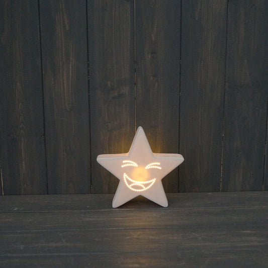 Glazed Ceramic Star LED