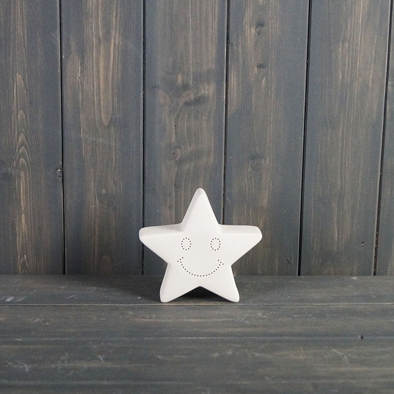 Glazed Ceramic Star LED