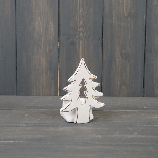 Ceramic Tree Tealight Holder