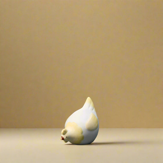 Yellow Ceramic Chicken