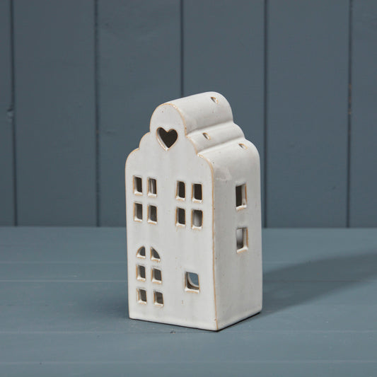 Ceramic House Tealight Holder
