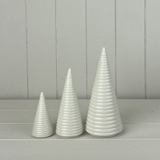 Glazed Ceramic Tree Ornament