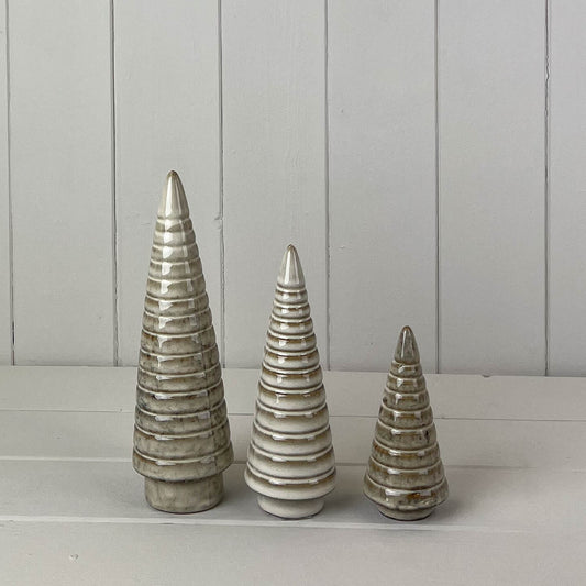 Beige Mottle Ceramic Tree