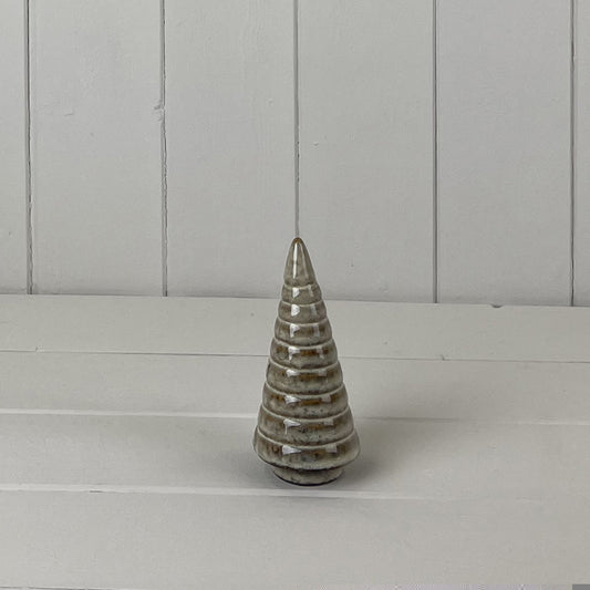 Beige Mottle Ceramic Tree Decoration