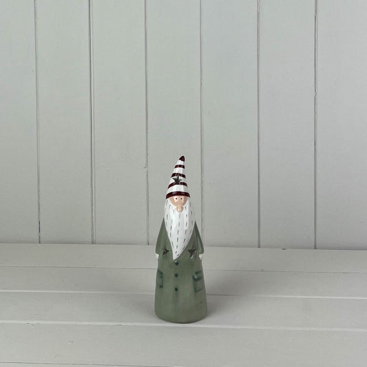 Light Green/White Ceramic Gonk Decoration