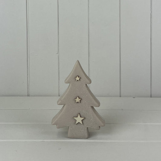 Sand Texture Effect Ceramic Tree Decoration