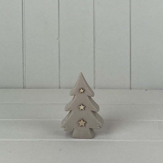 Sand Texture Effect Ceramic Tree Decoration