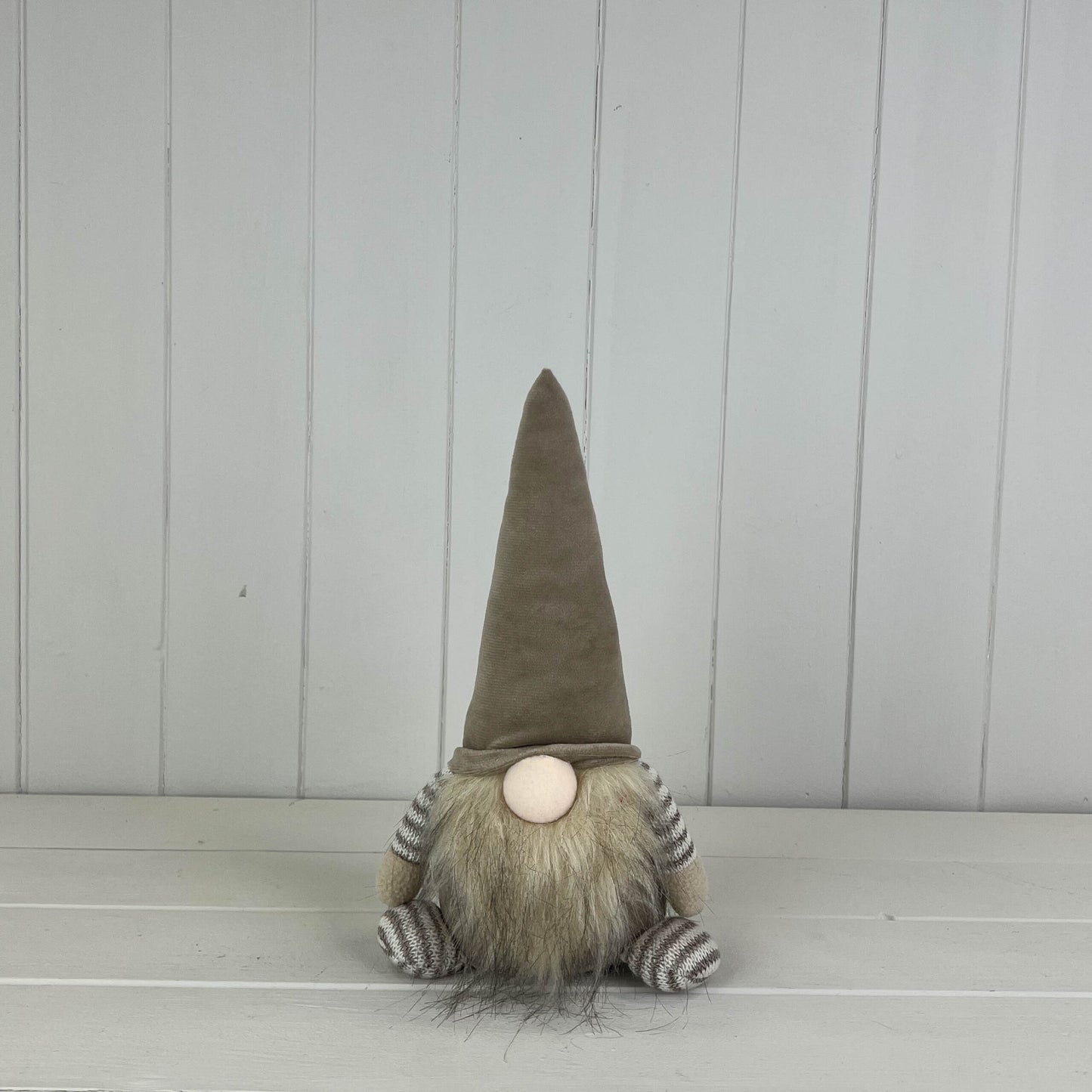 Grey Fabric Gonk Decoration with LED