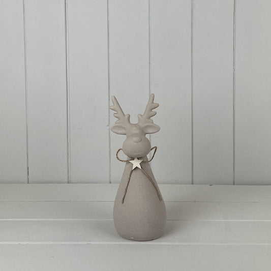 Sand Texture Effect Reindeer Decoration