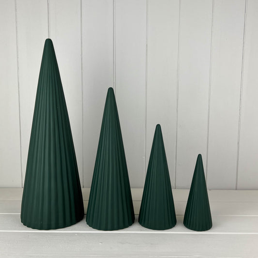 Green Ceramic Tree Decoration