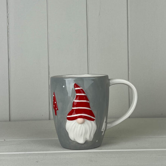 Grey Ceramic Gonk Mug