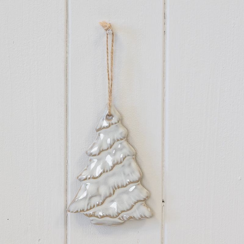Ceramic Natural Hanging Christmas Tree
