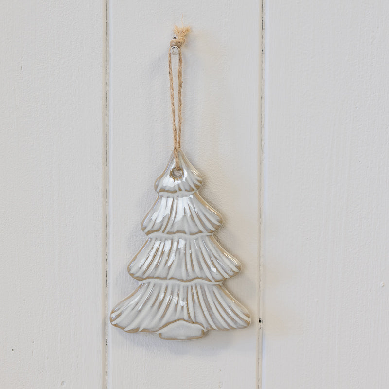 Ceramic Natural Hanging Christmas Tree