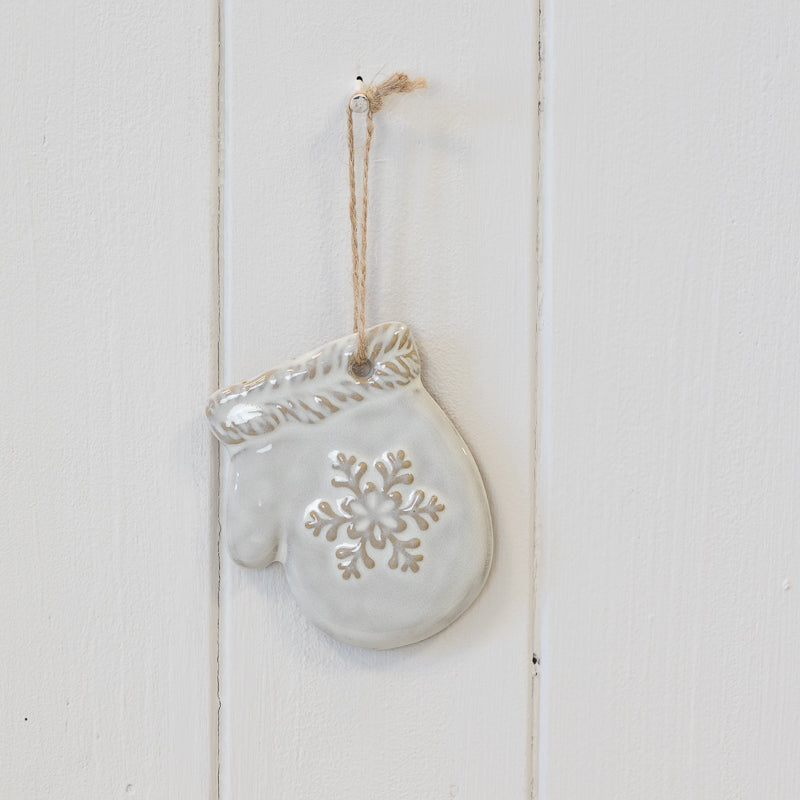 Ceramic Natural Hanging Mitten