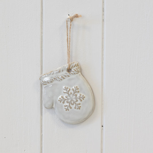 Ceramic Natural Hanging Mitten