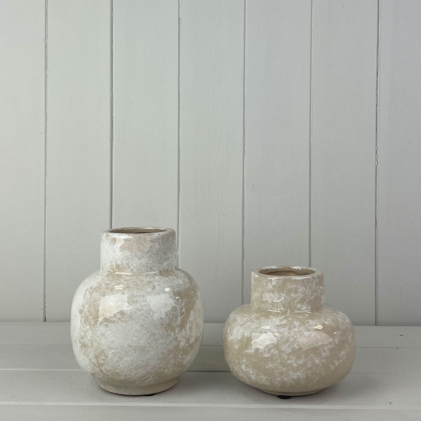 Marbled Ceramic Vase