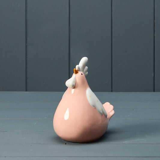 Pink Chicken Ornament