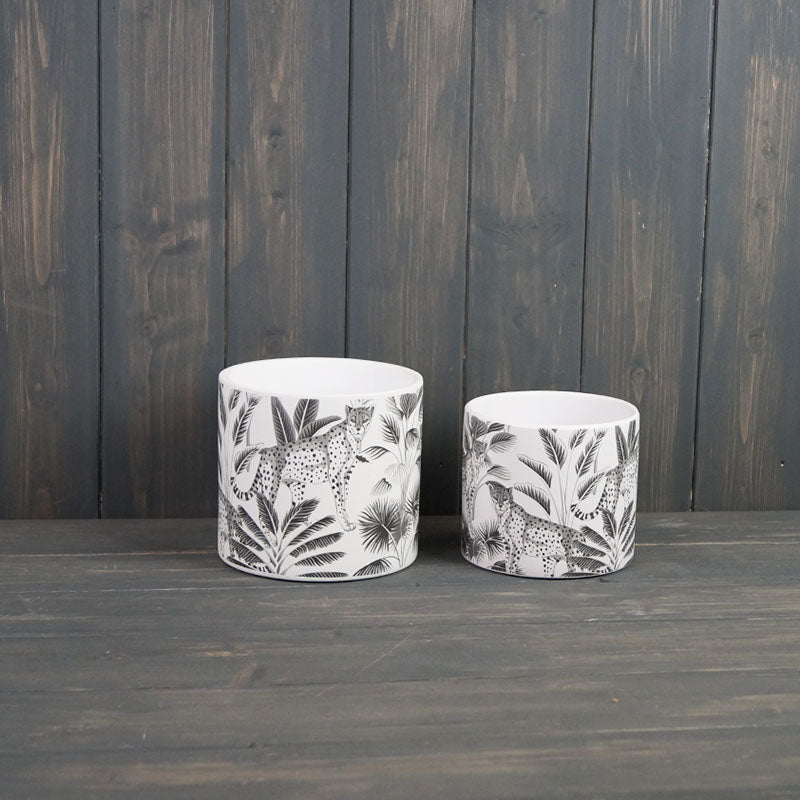 Cheetah Pots