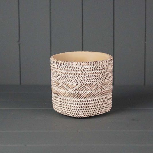 Cement Basket Pot