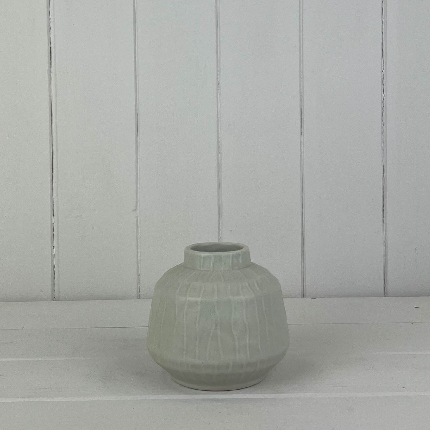 Glazed Pistachio Vase Collection
