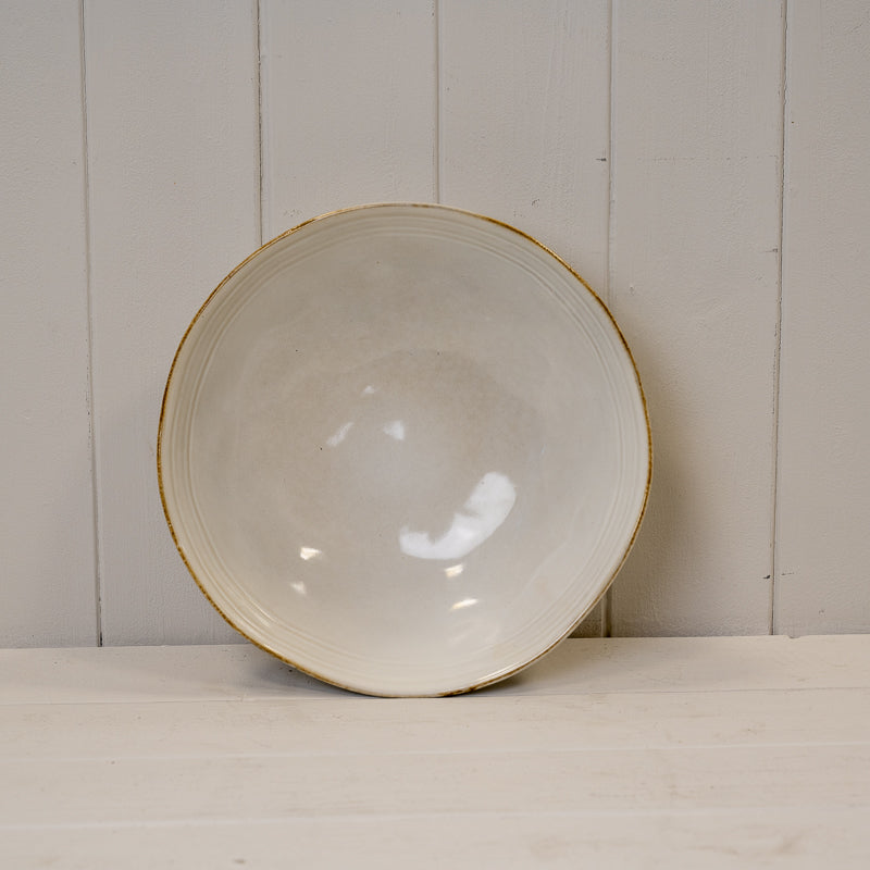Stoneware Salad Bowl