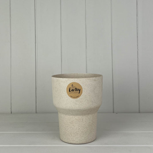 Natural Cream Bamboo Orchid Planter