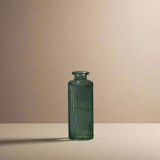 Vintage Green Glass Bottle