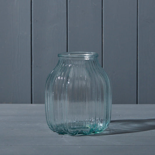 Clear Glass Vase