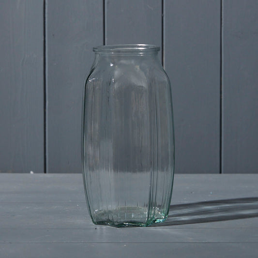 Clear Glass Vase