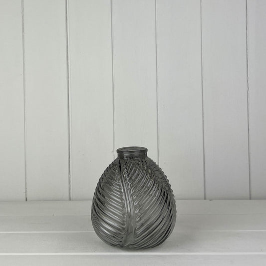 Smoky Grey Leaf Bottle