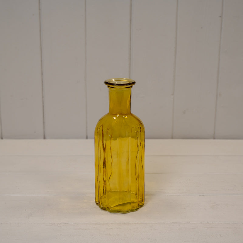 Yellow Glass Bottle