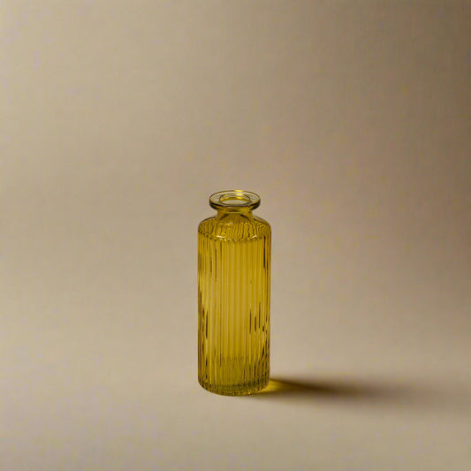 Yellow Glass Bottle