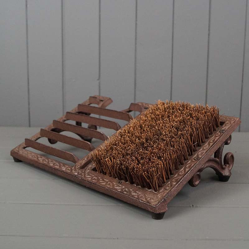 Cast Iron Boot Scraper 'N' Brush