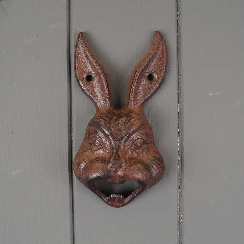 Cast Iron Hare Bottle Opener