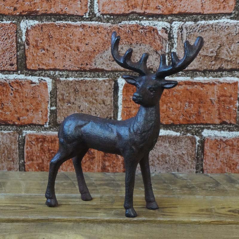 Cast Iron Stag Ornament