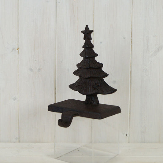 Cast Iron Tree Stocking Holder