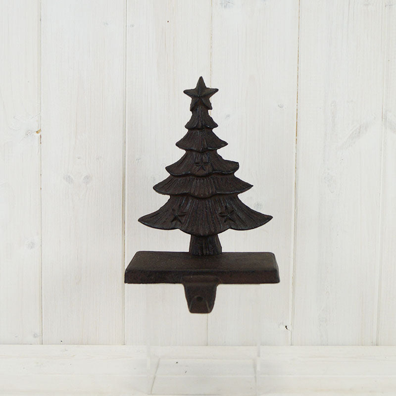 Cast Iron Tree Stocking Holder