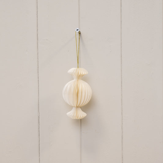Off White Paper Baubles