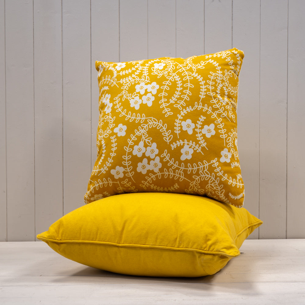 Handmade Washable Printed Cotton Cushion