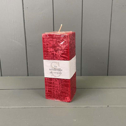 Square Festive Spiced Apple Scented Candle