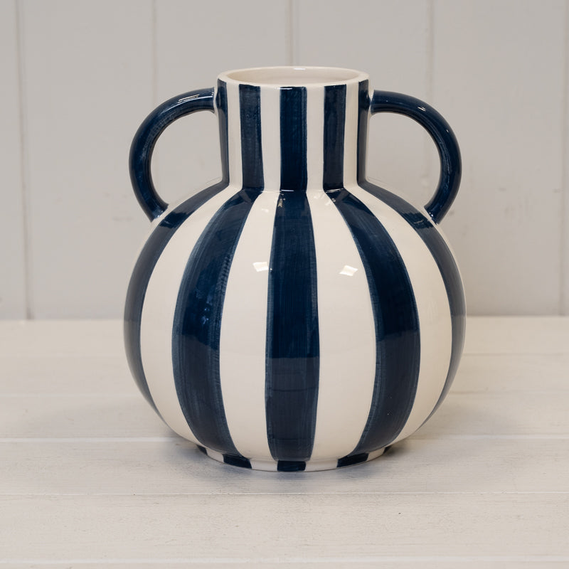 Striped Statement Vase